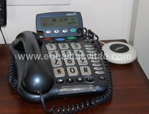 Teléfono adaptado