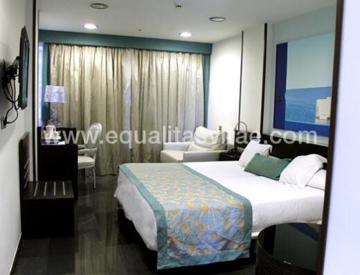 Habitación doble accesible hotel Villa del Mar