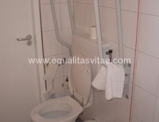 Baño adaptado de la habitación