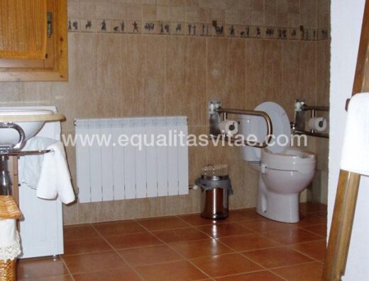 Baño adaptado discapacitados