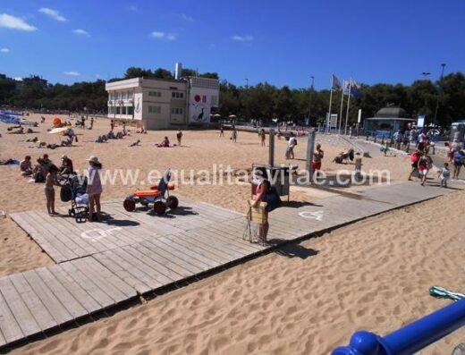 Pasarela accesible en Playa Sardinero