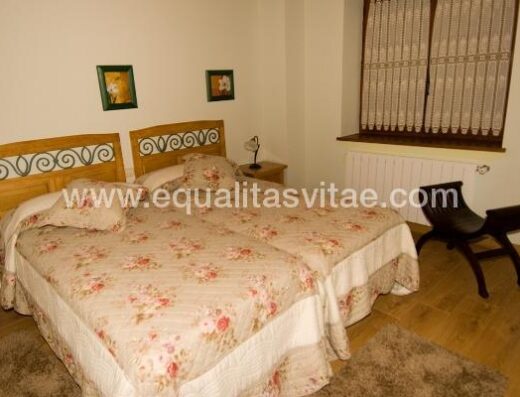 Habitación adaptada casa rural la basna
