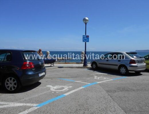 Parking accesible