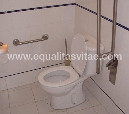 baño adaptado Casa de la danza, Logroño.