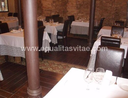Salón comedor accesible del Restaurante Herventia, Logroño.