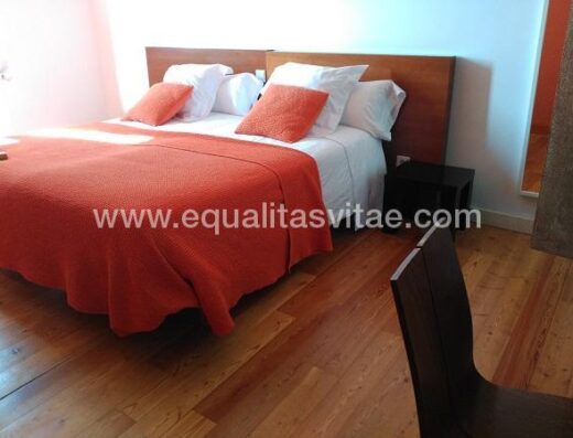 Habitación accesible de la hospedería.