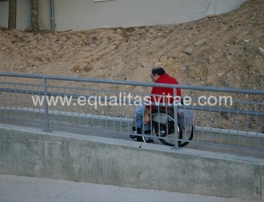 Itinerarios accesibles.