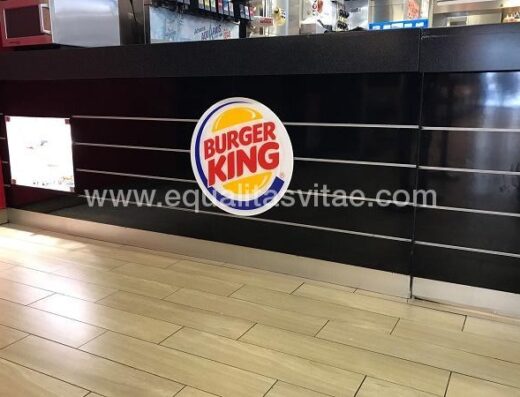 Mostrador del restaurante.