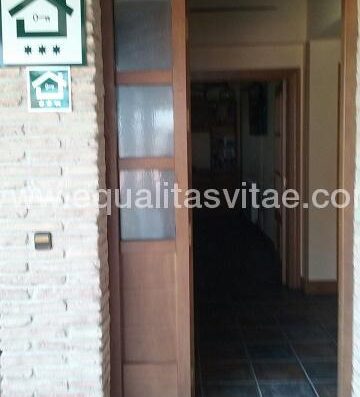 Entrada principal de la casa.