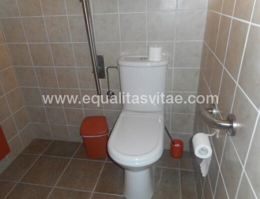 Baño adaptado.