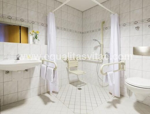 Baño adaptado. Foto tomada de https://www.ihg.com