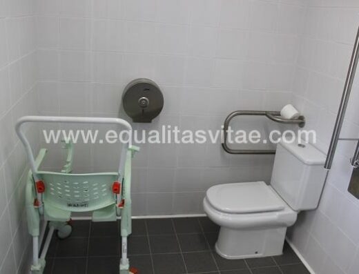 Baño adaptado.