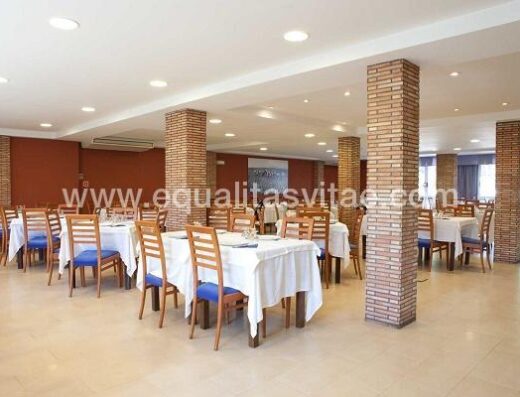 Restaurante accesible. Foto http://www.hotelbersoca.com