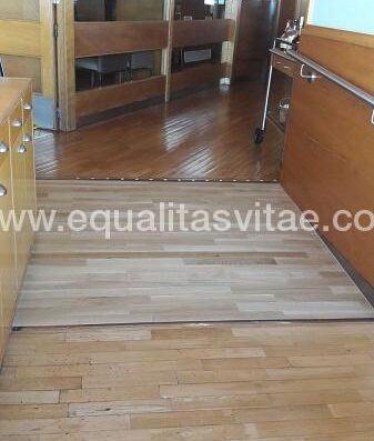 Rampa de acceso al comedor.