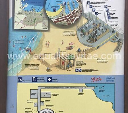 Plano en alto relieve y braille