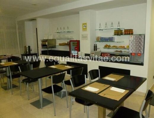 Comedor buffet.