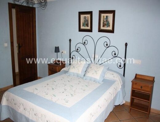 Una de las habitaciones de la casa.