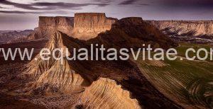 Atardecer en las Bardenas Reales