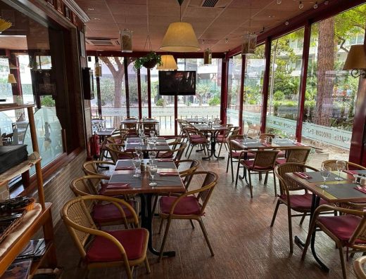 Imagen del interior del comedor.