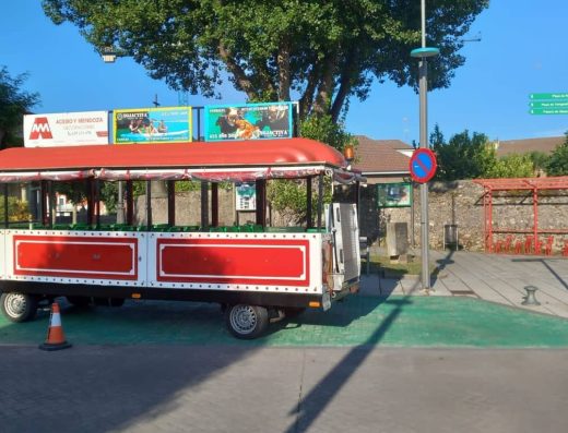 Imagen del vagón trasero.