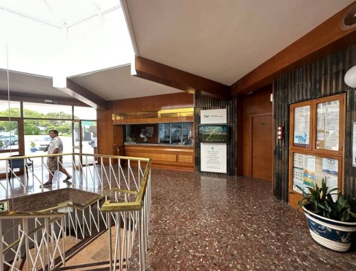 Imagen del interior del edificio.