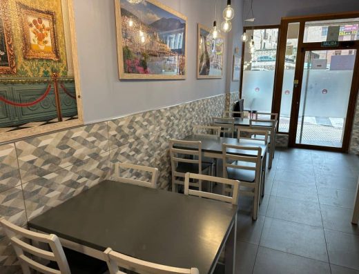 Imagen del interior del local.
