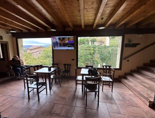 Imagen del interior del restaurante.