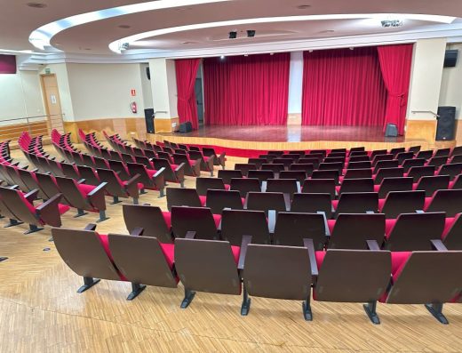 Imagen del interior del auditorio.