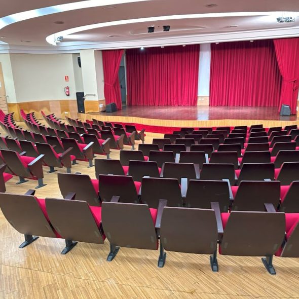 Imagen del interior del auditorio.
