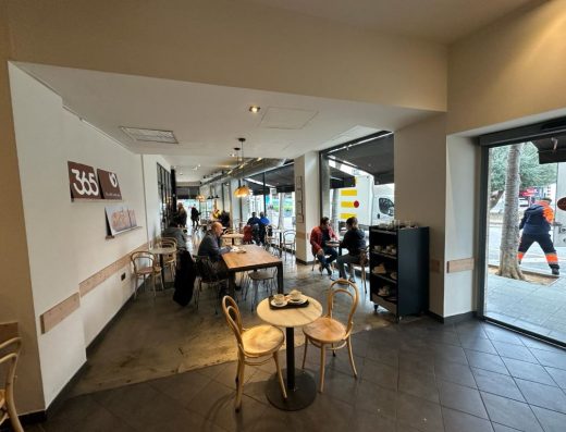 Imagen del interior del local.