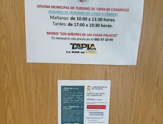Imagen de cartel informativo.