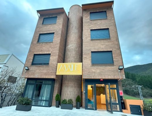 Imagen exterior de los apartamentos.