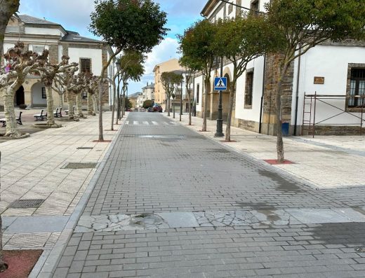 Imagen de calle de plataforma única.