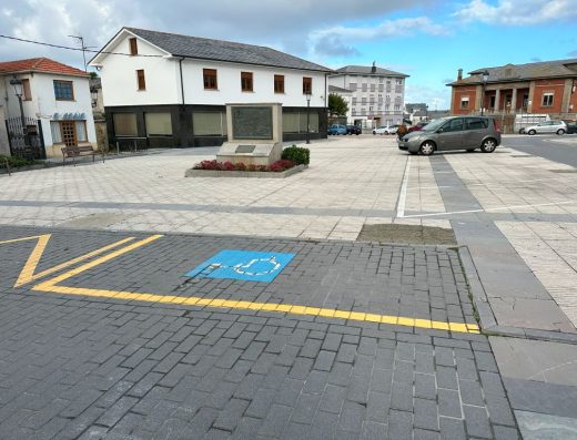 Imagen de plaza reservada para PMR.