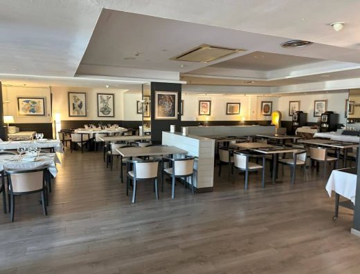 Imagen sala comedor del restaurante.