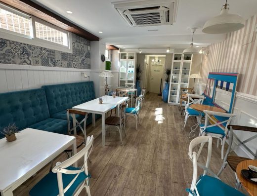 Imagen del interior del local.