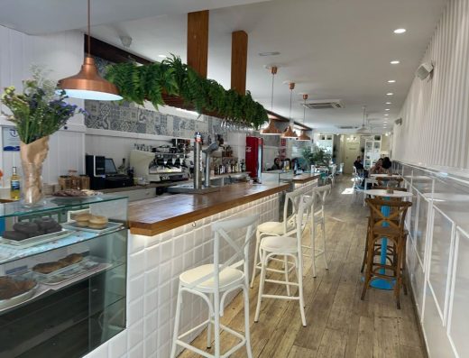 Imagen del interior del local.