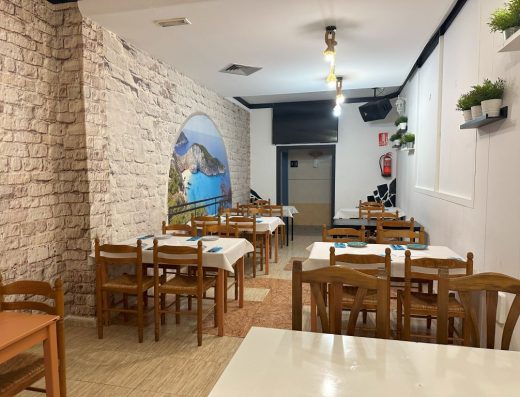 Imagen del interior del bar.