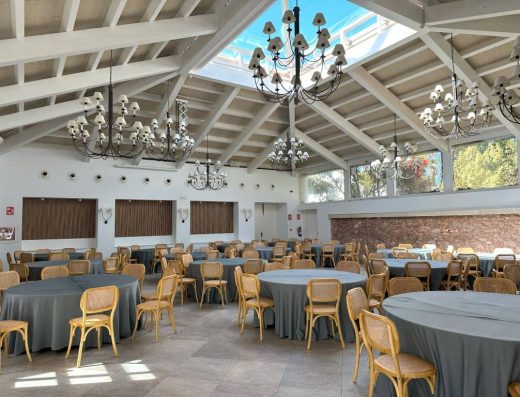 Imagen de salón de eventos.