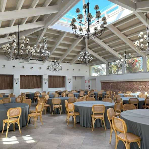 Imagen de salón de eventos.