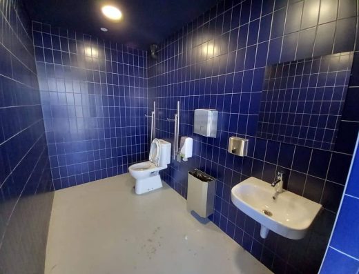 Imagen del interior del baño adaptado