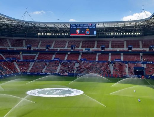 Imagen panorámica del Estadio.