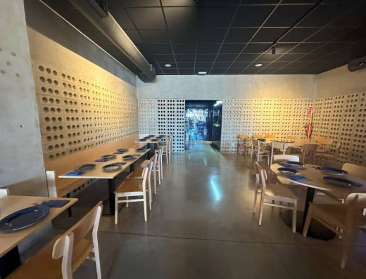Imagen del interior del restaurante.