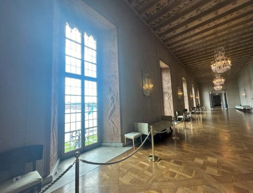 Imagen de una de las salas del ayuntamiento.
