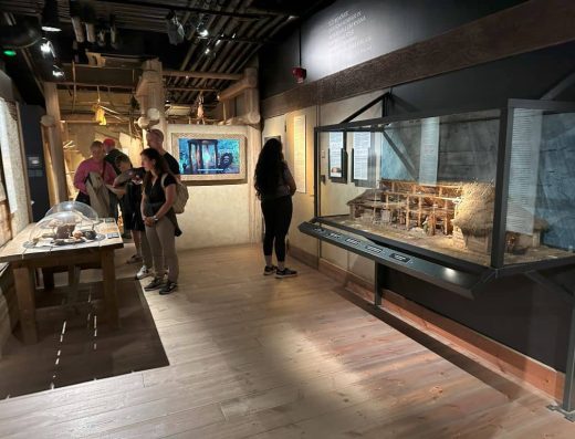 Imagen del interior del museo.