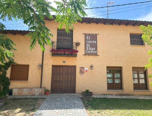 Imagen de la fachada exterior de la casa