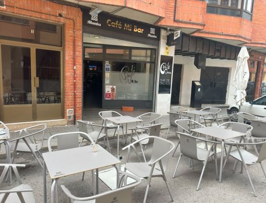 Imagen de la terraza exterior.