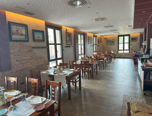Imagen general de comedor en restaurante accesible