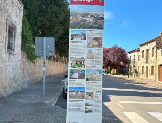 Imagen de cartel al inicio de la ruta.