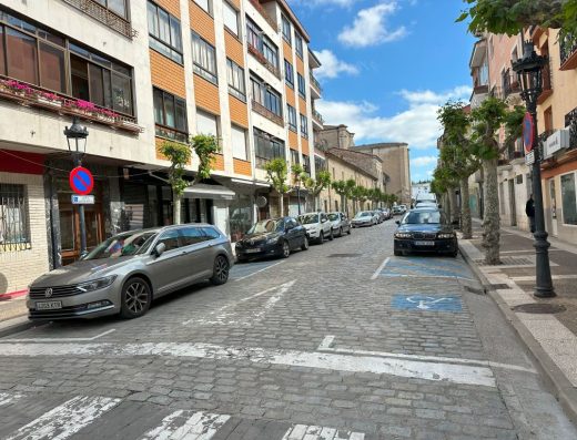 Imagen de plaza de aparcamiento para PMR.